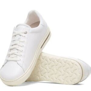Birkenstock Shoes Bend Low Casual Sneaker White Leather- Size 12 (45) Men’s